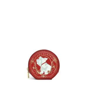 Radley Chocolate Heaven Small Coin Purse - Poinsettia