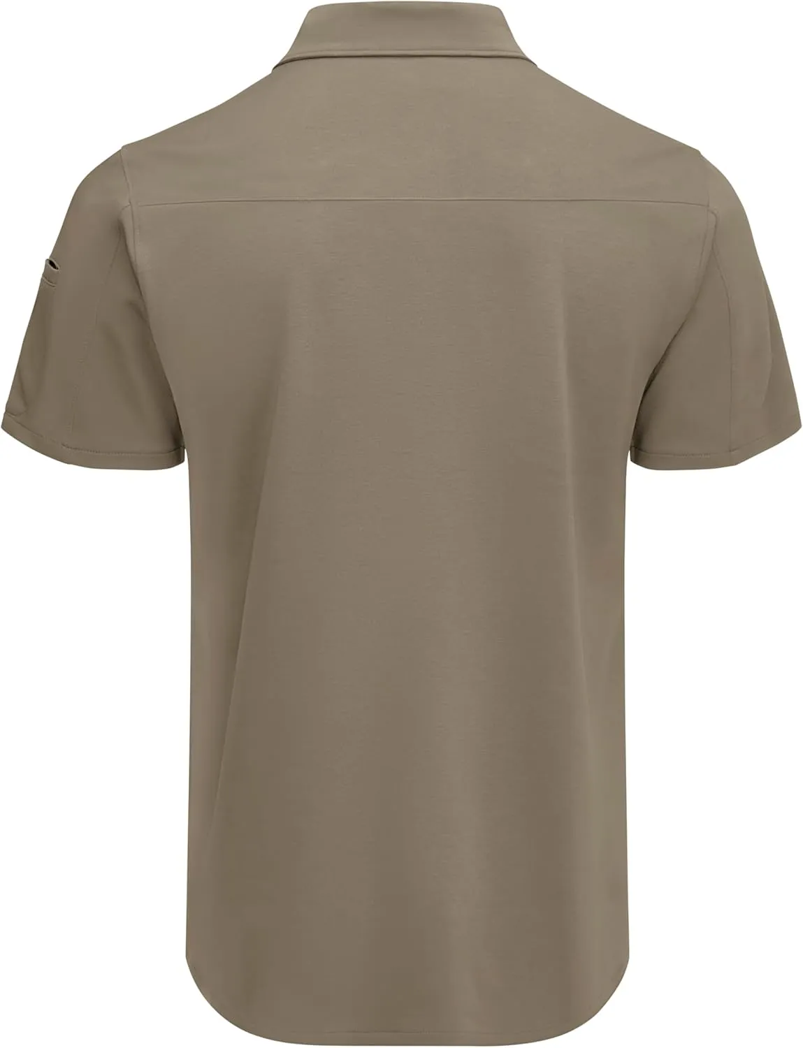 Red Kap Men's Snap Front Jersey Short Sleeve Work Shirt