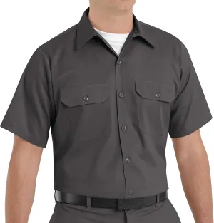 Red Kap Men's Utility Uniform Shirt