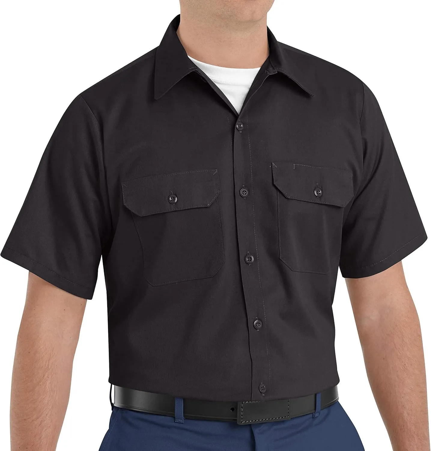 Red Kap Men's Utility Uniform Shirt