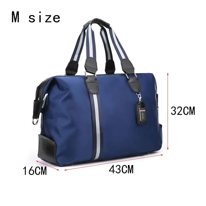 REREKAXI Large Capacity Men's Travel Bag Women Waterproof Nylon Hand Luggage Bag Multifunction Travel Duffle Bags Packing Cubes