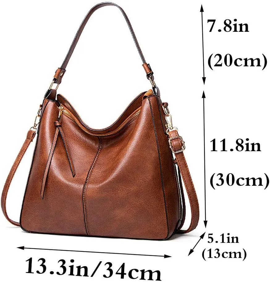 Retro Women Purses and Handbags Tassel Satchel Tote Stiching Top Handle Shoulder Bag