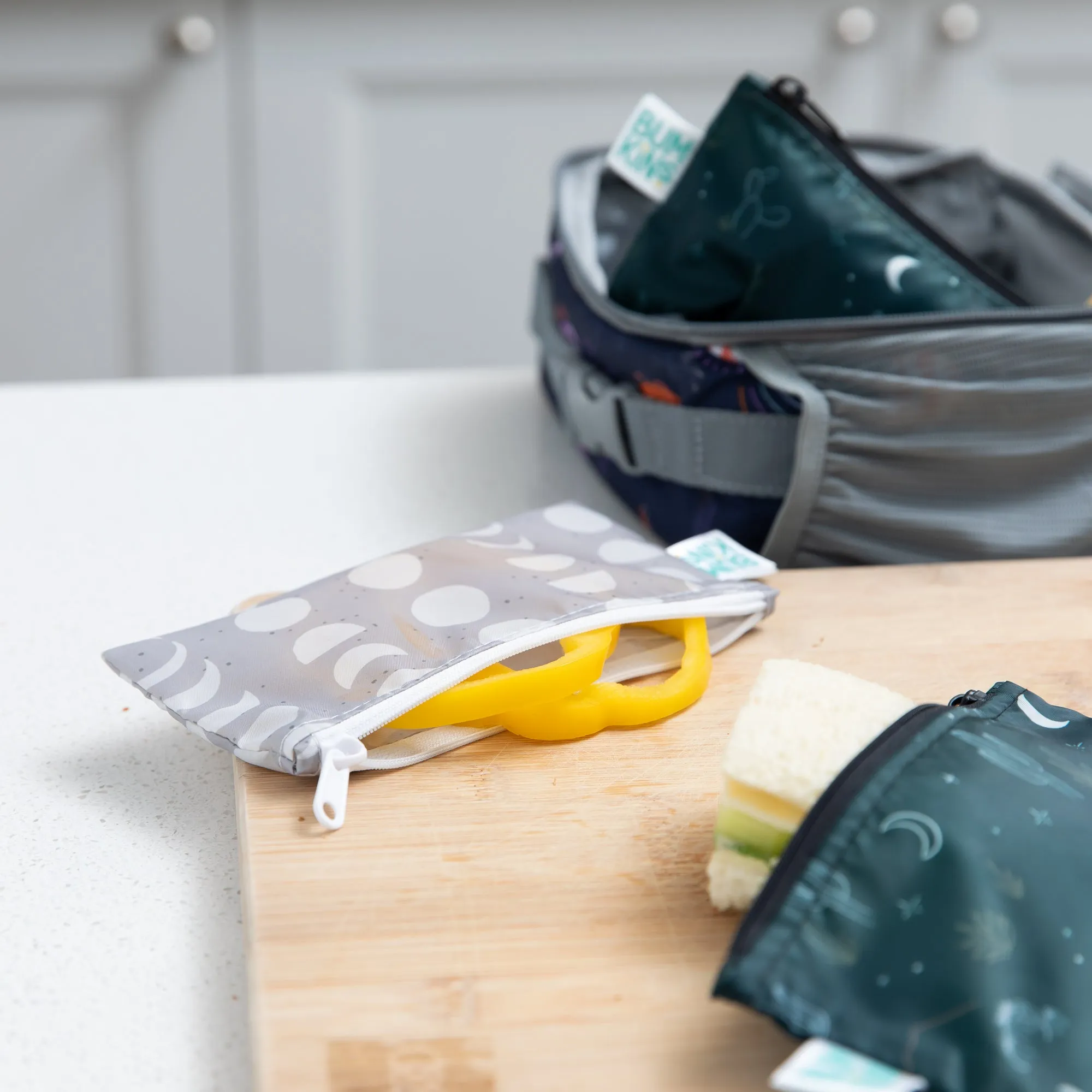 Reusable Snack Bag, Small 2 Pack: Desert Night