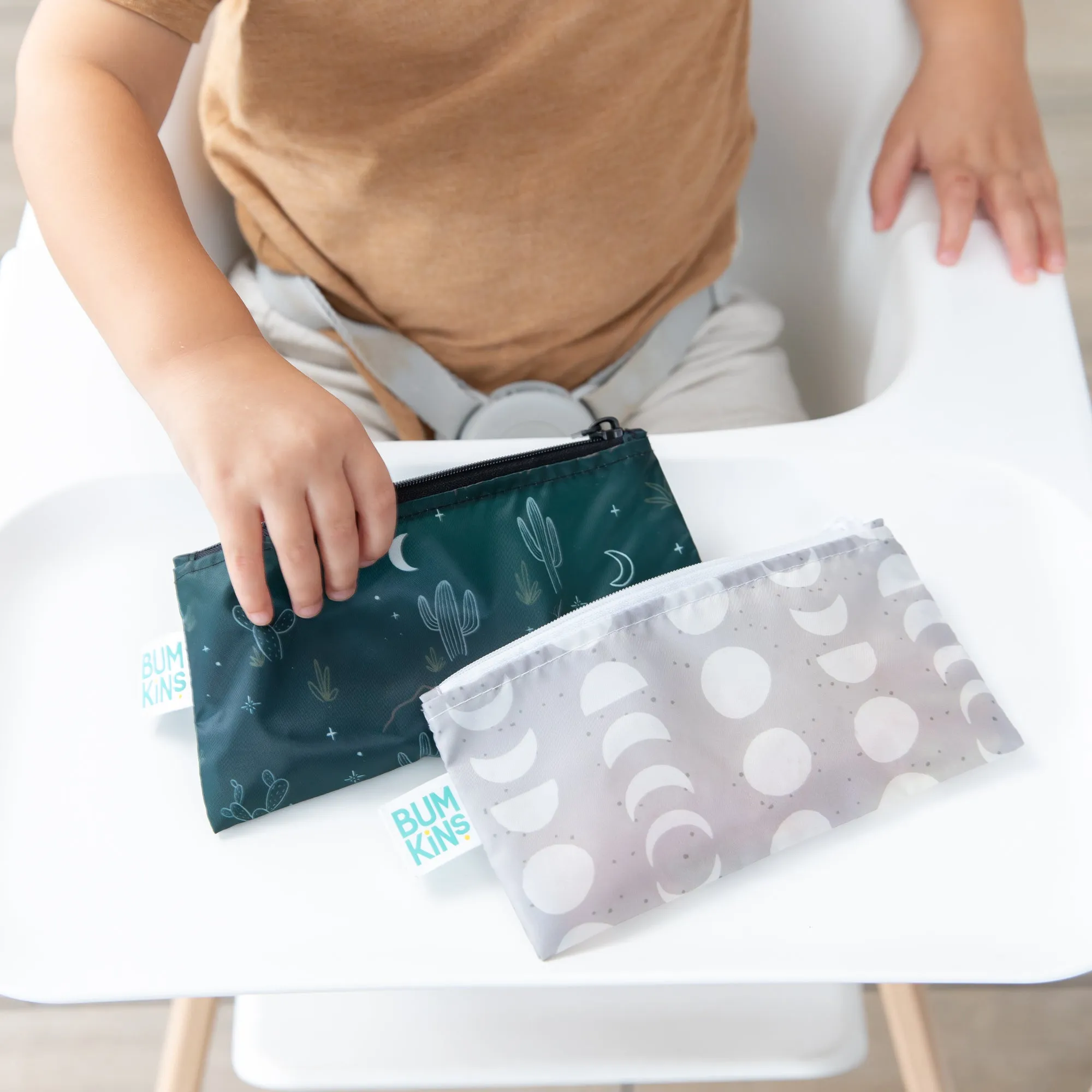 Reusable Snack Bag, Small 2 Pack: Desert Night