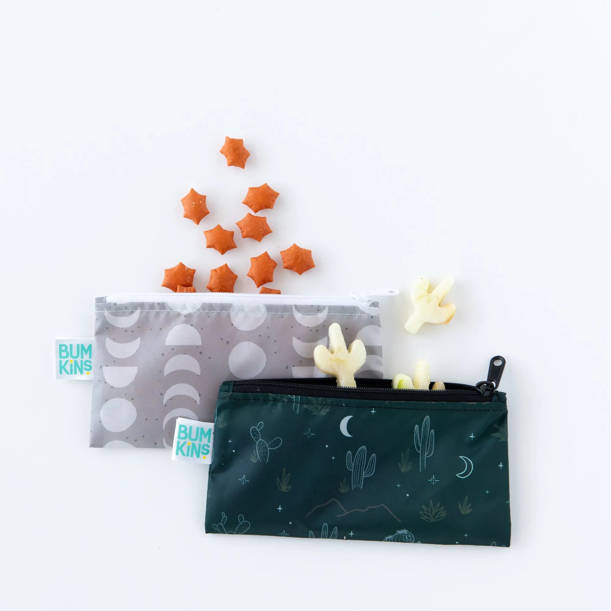 Reusable Snack Bag, Small 2 Pack: Desert Night