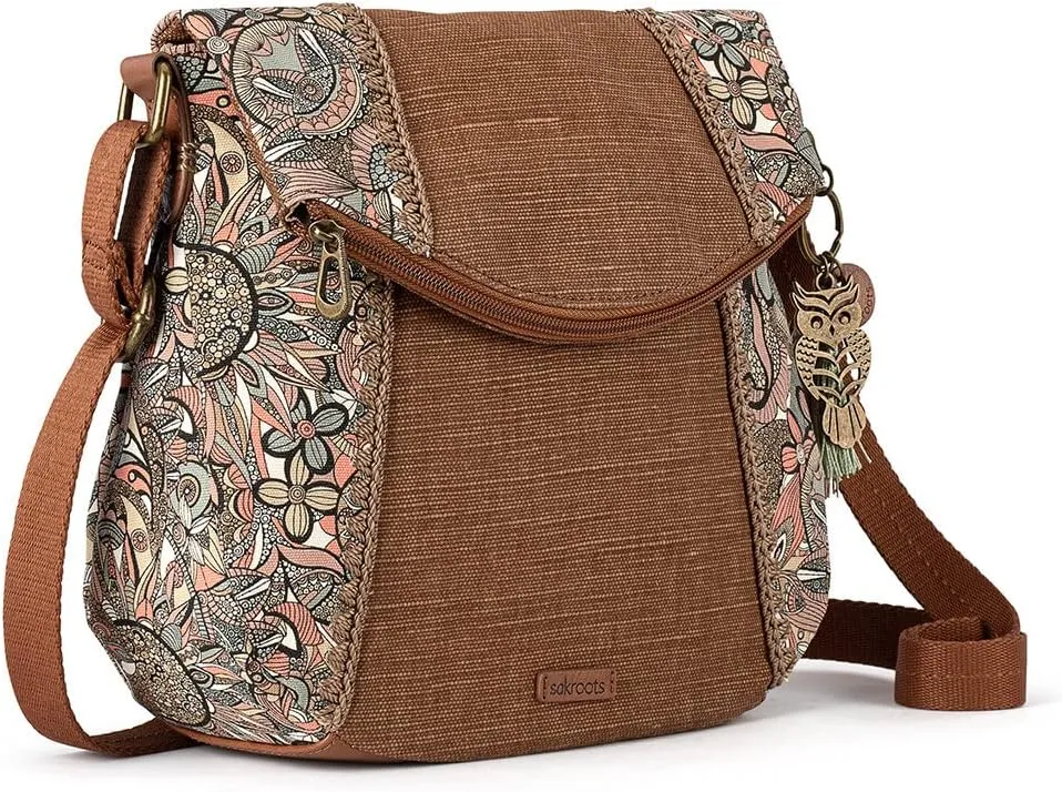 Sakroots Artist Circle Foldover Crossbody