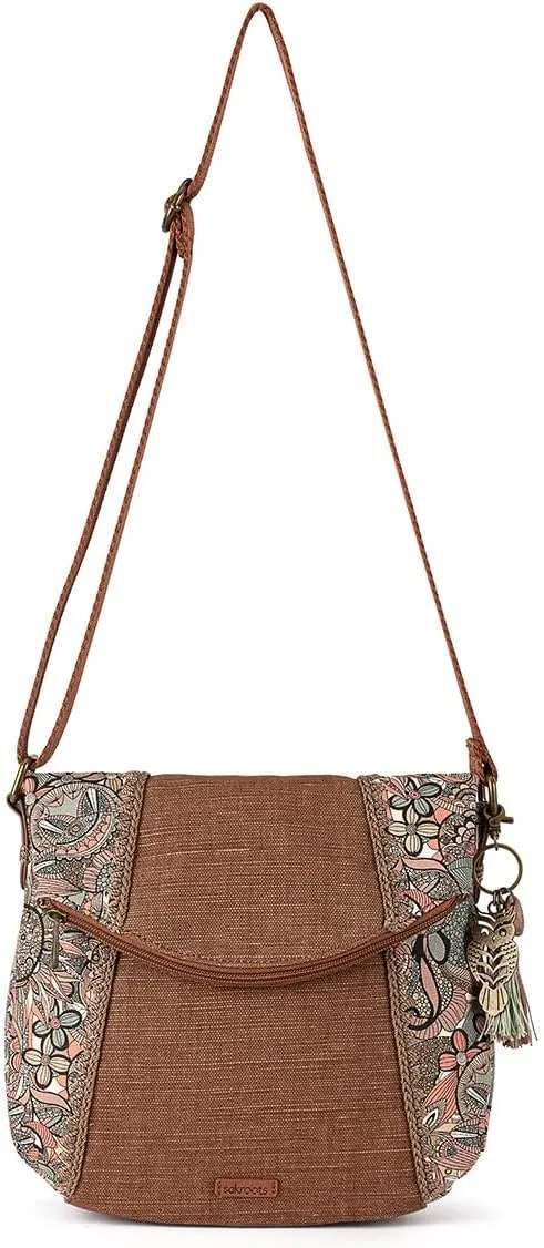 Sakroots Artist Circle Foldover Crossbody