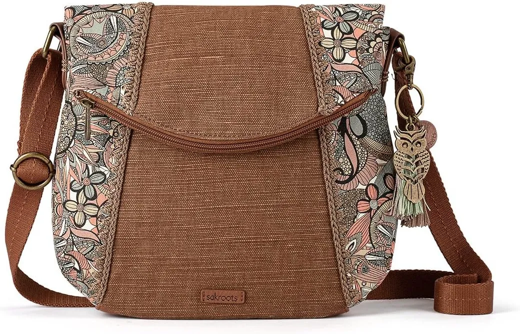 Sakroots Artist Circle Foldover Crossbody