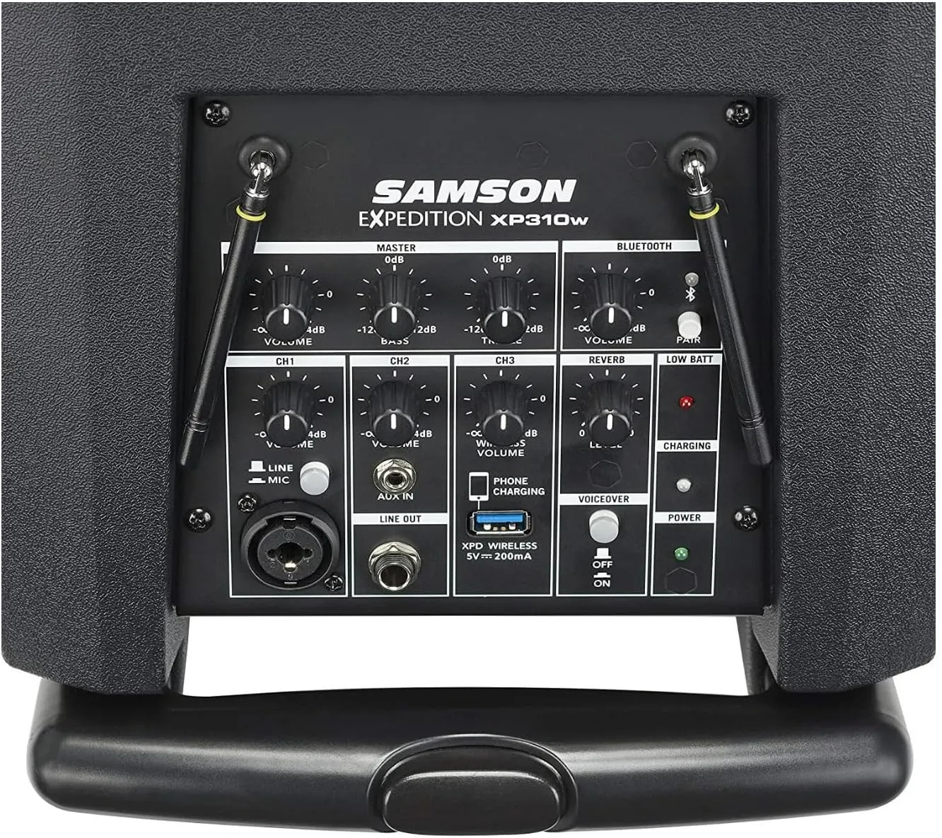 Samson Expedition XP310w Portable PA-10 Speaker with Handheld Wireless System and Bluetooth