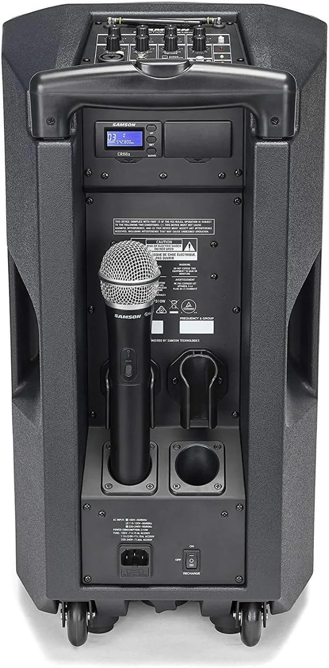 Samson Expedition XP310w Portable PA-10 Speaker with Handheld Wireless System and Bluetooth
