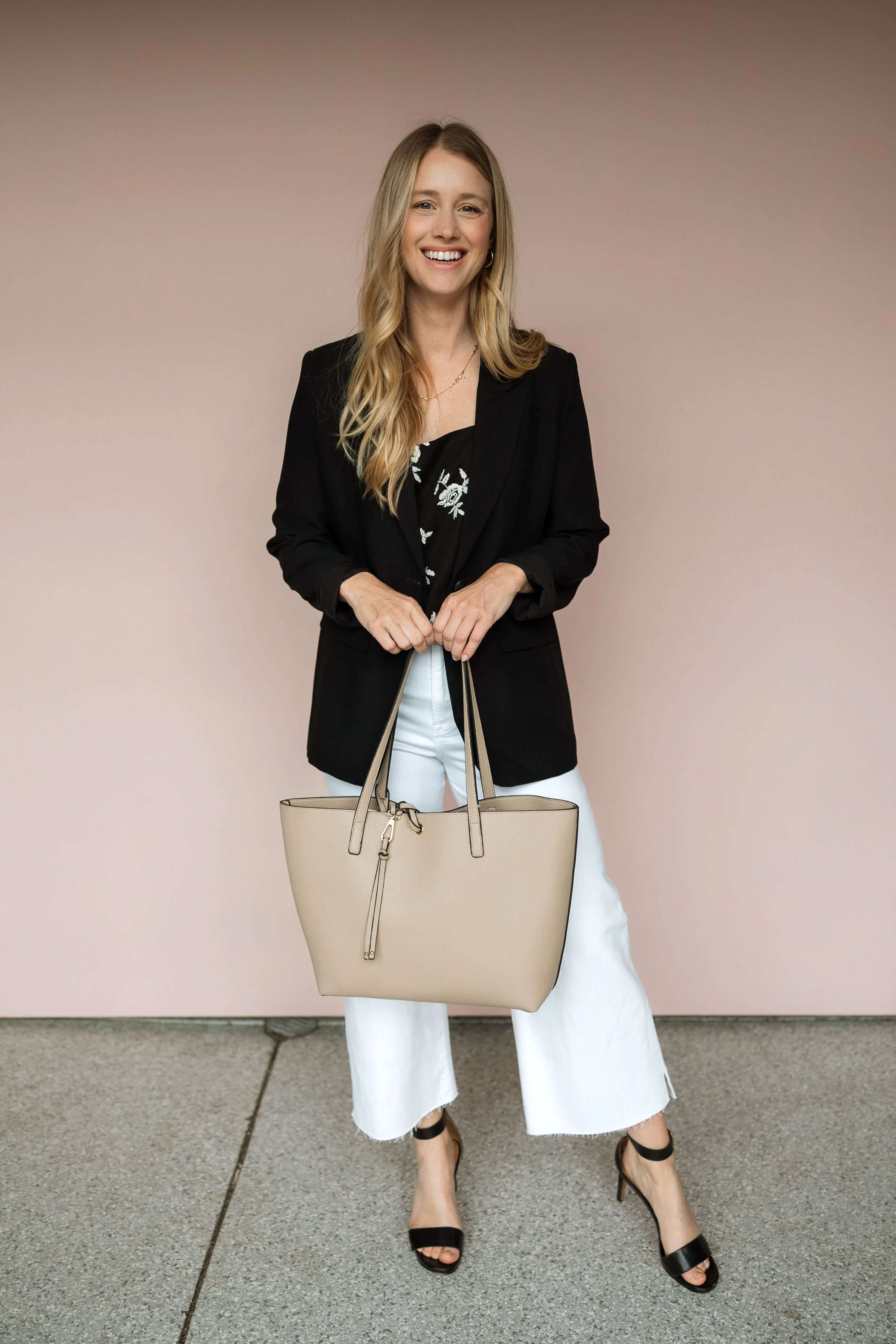 SAND MONET TOTE SET