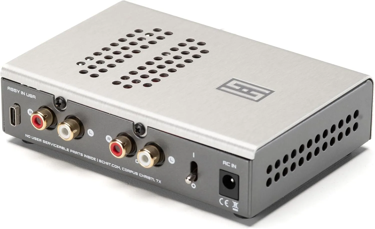 Schiit Magni Unity Fully Discrete Headphone Amp and Preamp with Internal Integrated USB DAC - Silver