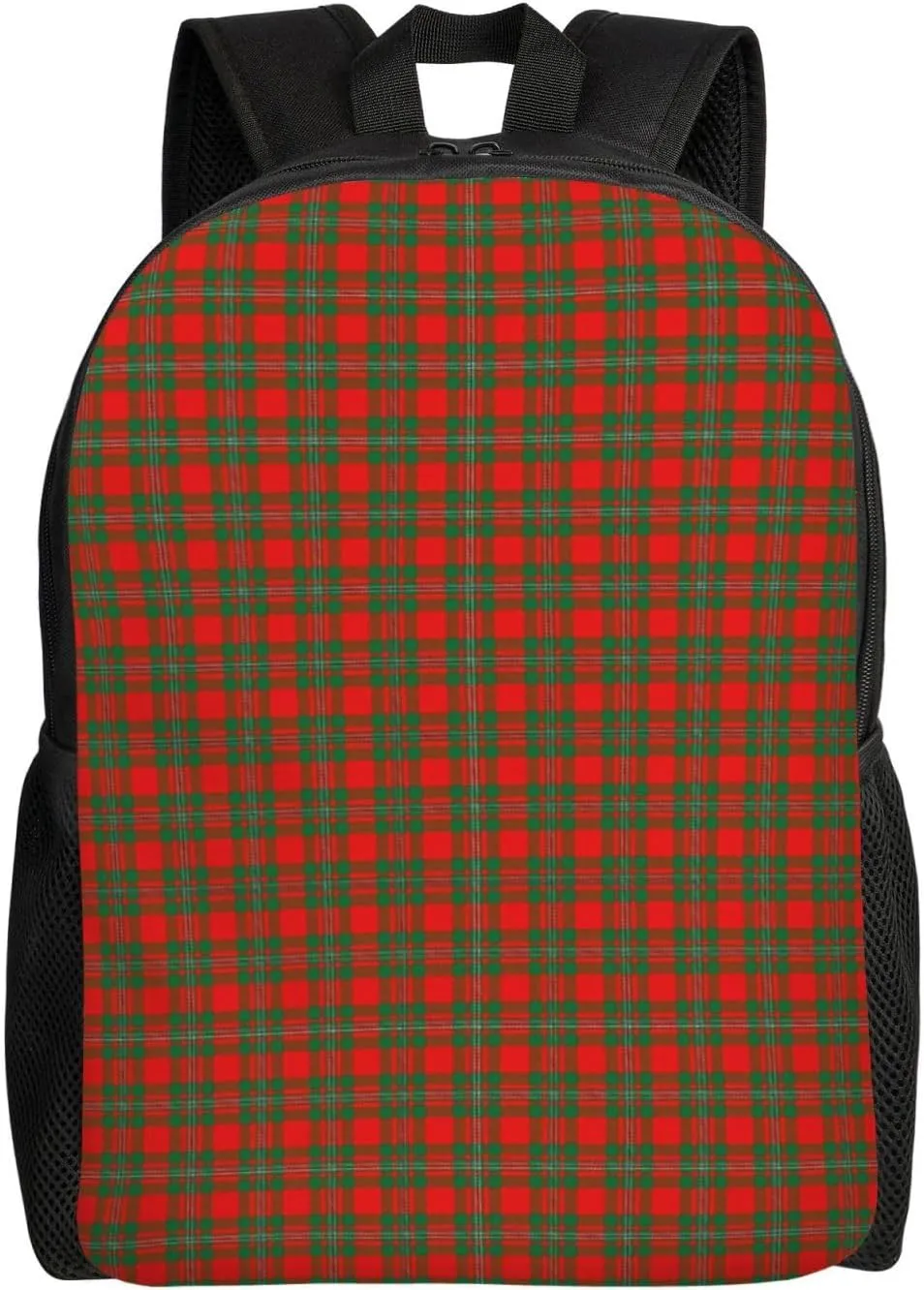 Scottish Clan Gregor Macgregor Tartan Plaid Minimalist Laptop Backpack – Waterproof Business Travel Bag, Breathable Design, Modern Work & Leisure