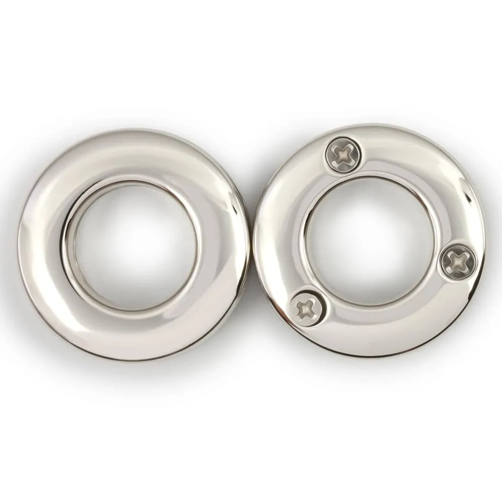 Screw Together Grommets (15mm), Nickel, Dritz