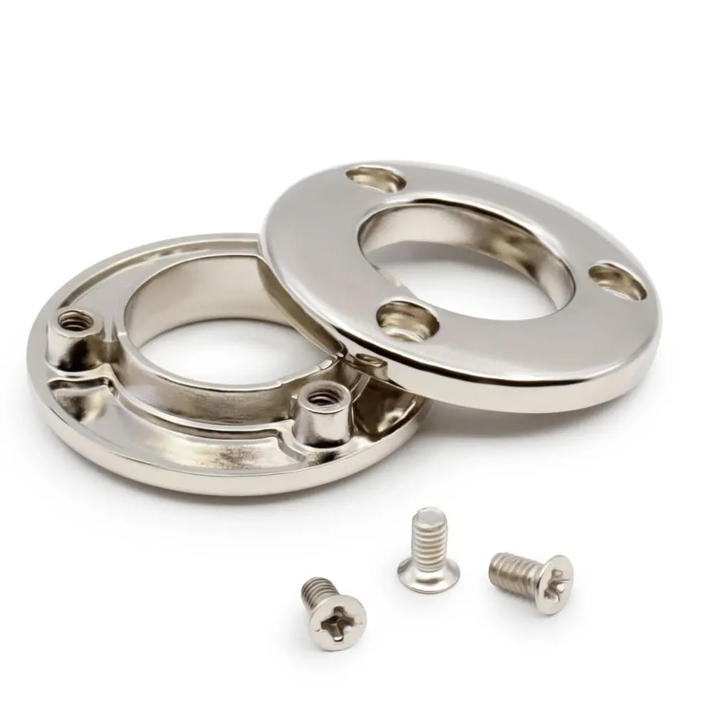 Screw Together Grommets (15mm), Nickel, Dritz