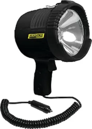 Seachoice 12V Spotlight, Water Resistant, Handheld, 55 Watt, Black