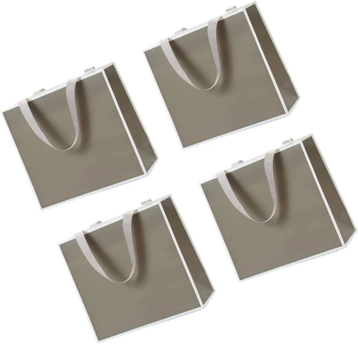 SECFOU Strong Rope Handle Paper Bag Jewelry Bags 4pcs Pack for Wrapping Fashion Accessories