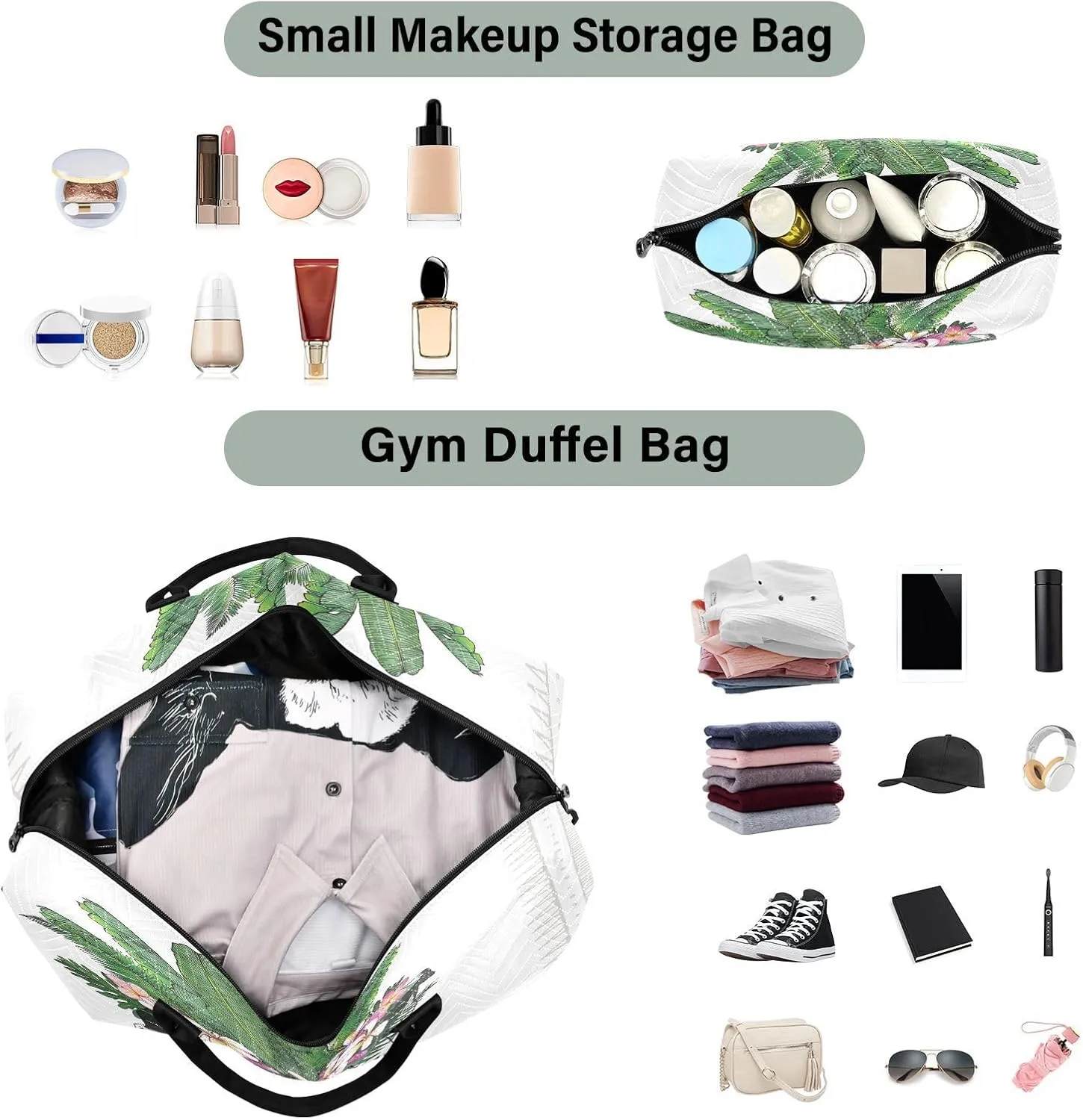 senya Travel Duffle Bag Weekender Bags Overnight Bag with Toiletry Bag Gym Duffel Bag Pitbull Dog for Travel Business Trips Sport