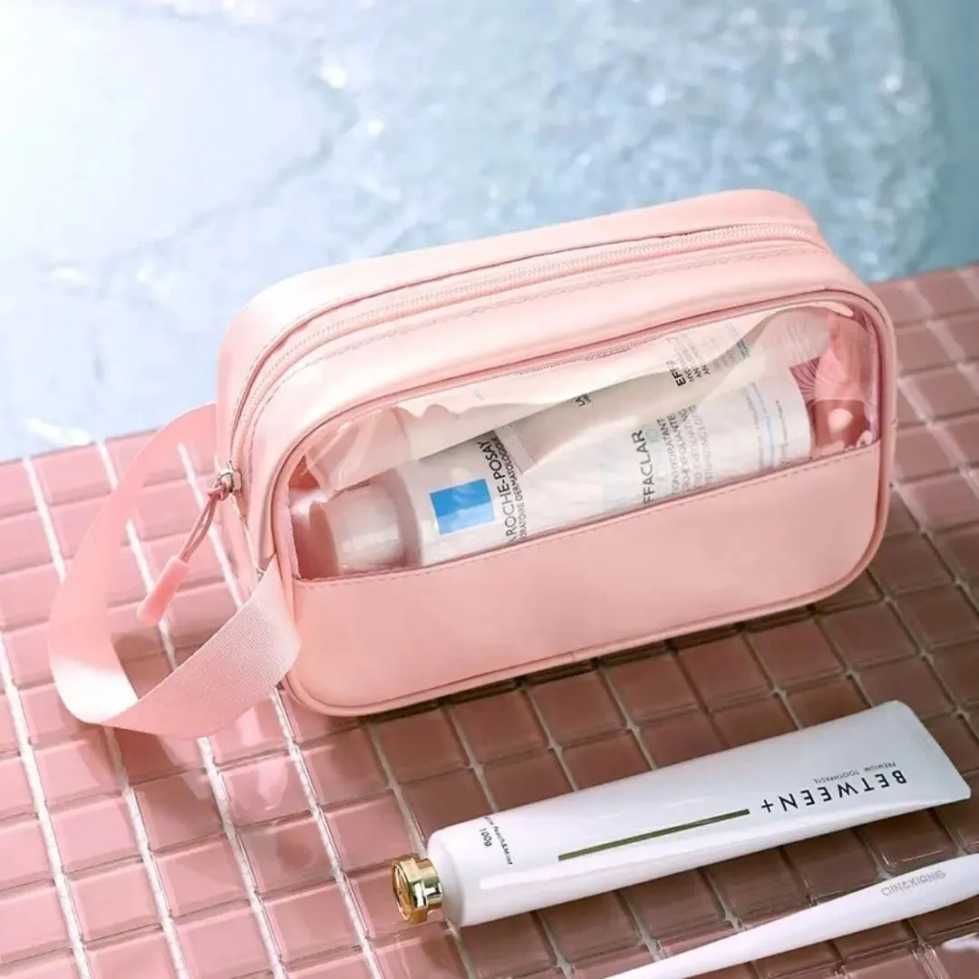 SET OF 3 TRAVEL COSMETIC BAGS