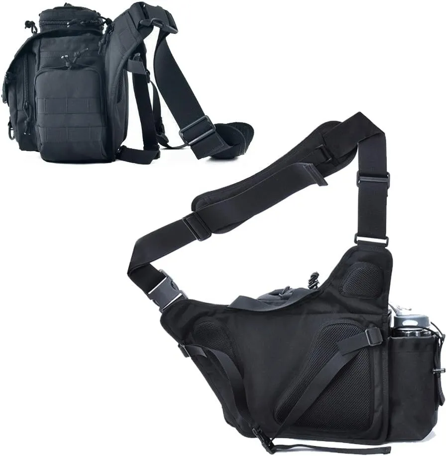 SHANGRI-LA Multi-functional Outdoor Hiking Pack Tactical Messenger Range Bag Camera Sling Assault CCW Gear Modular Deployment
