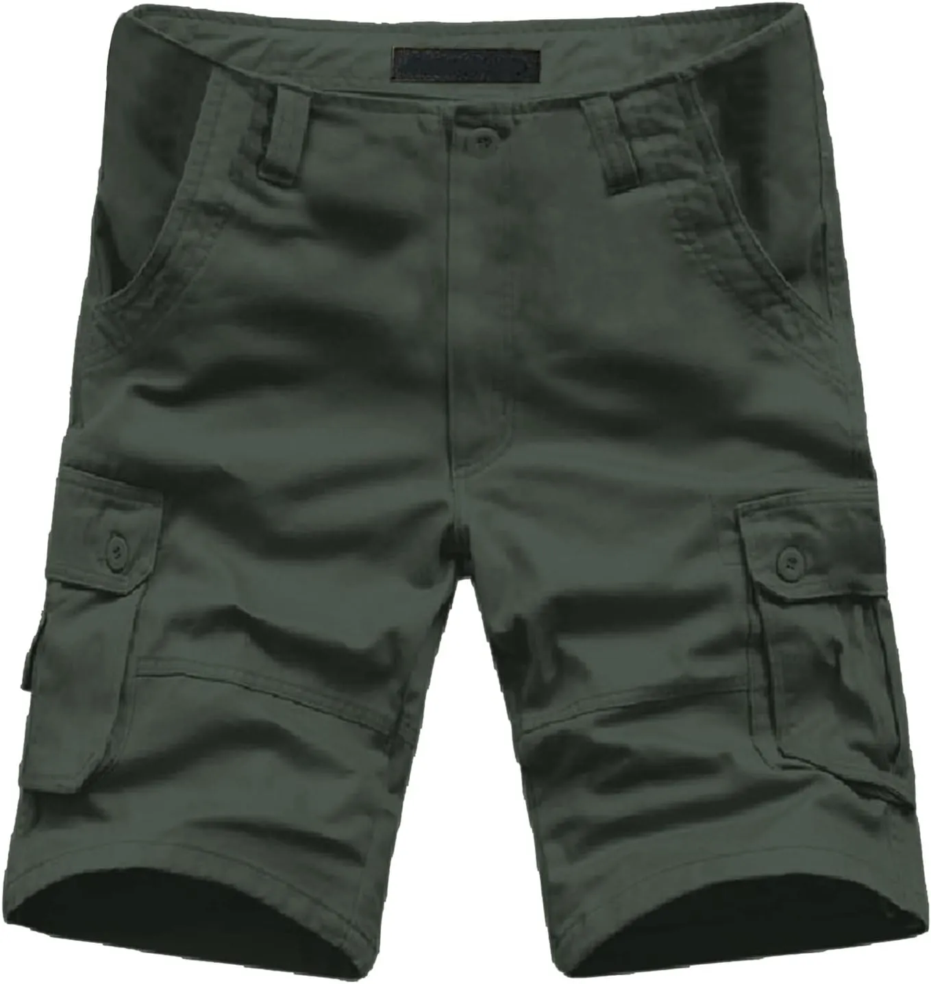 Shorts Men Leisure Overalls Summer Men's and Color Pants with Multi-Pocket Men's Pants Mens Short Green Cargo Shorts