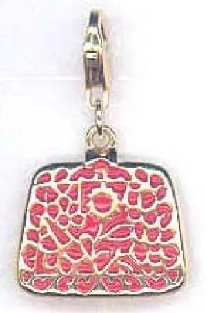 Silver Gold-Plated Handbag Charm