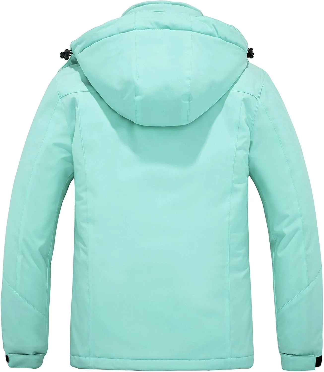 Skieer Women's Waterproof Ski Jacket Warm Winter Coat Fleece Snowboarding Coat