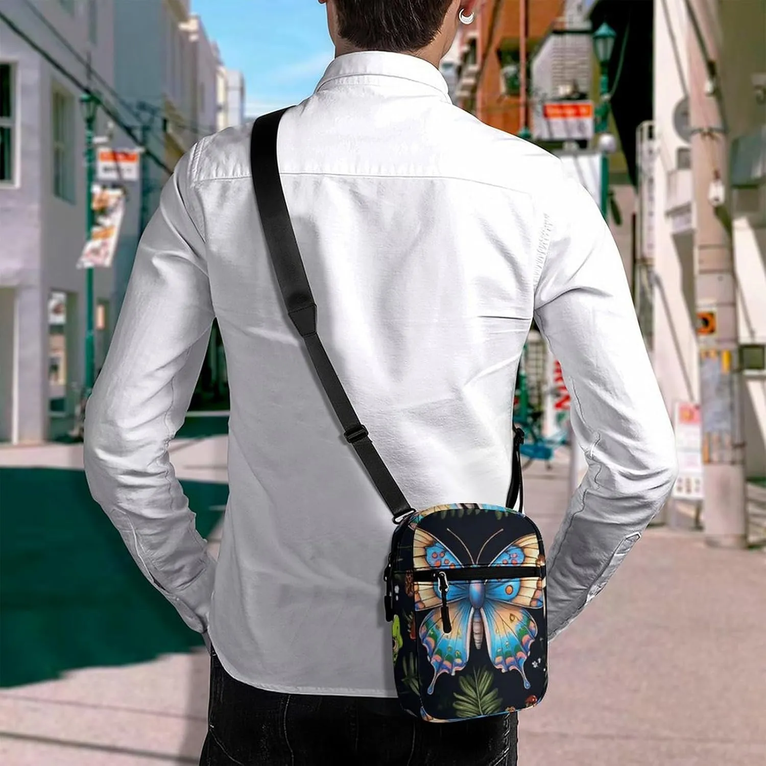 Small Crossbody Bag for Women, Casual Mini Shoulder Pouch Portable Travel Purse Cell Phone Bag