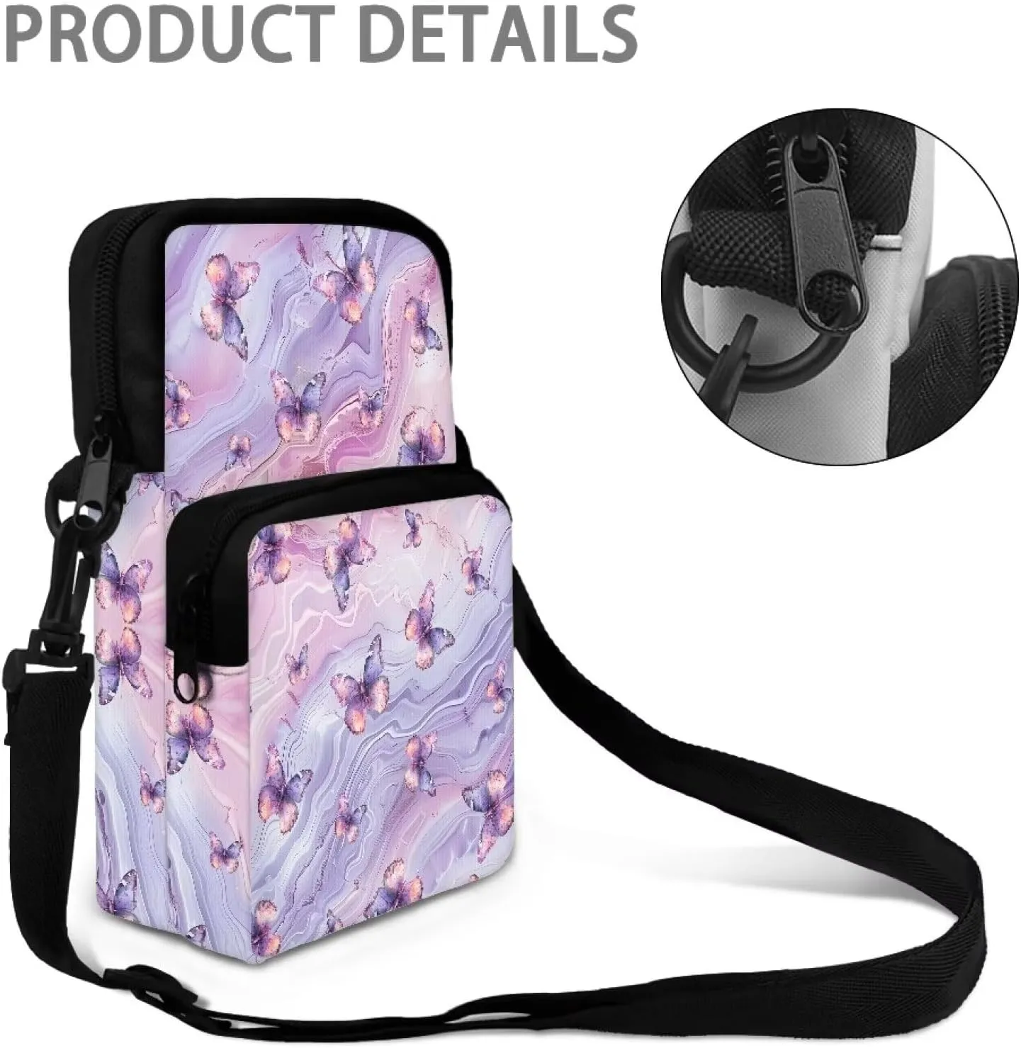Small Crossbody Bags for Women Men Small Messenger Bag Purses Fanny Pack Wallet Bag Coin Purse Backpack Handbags