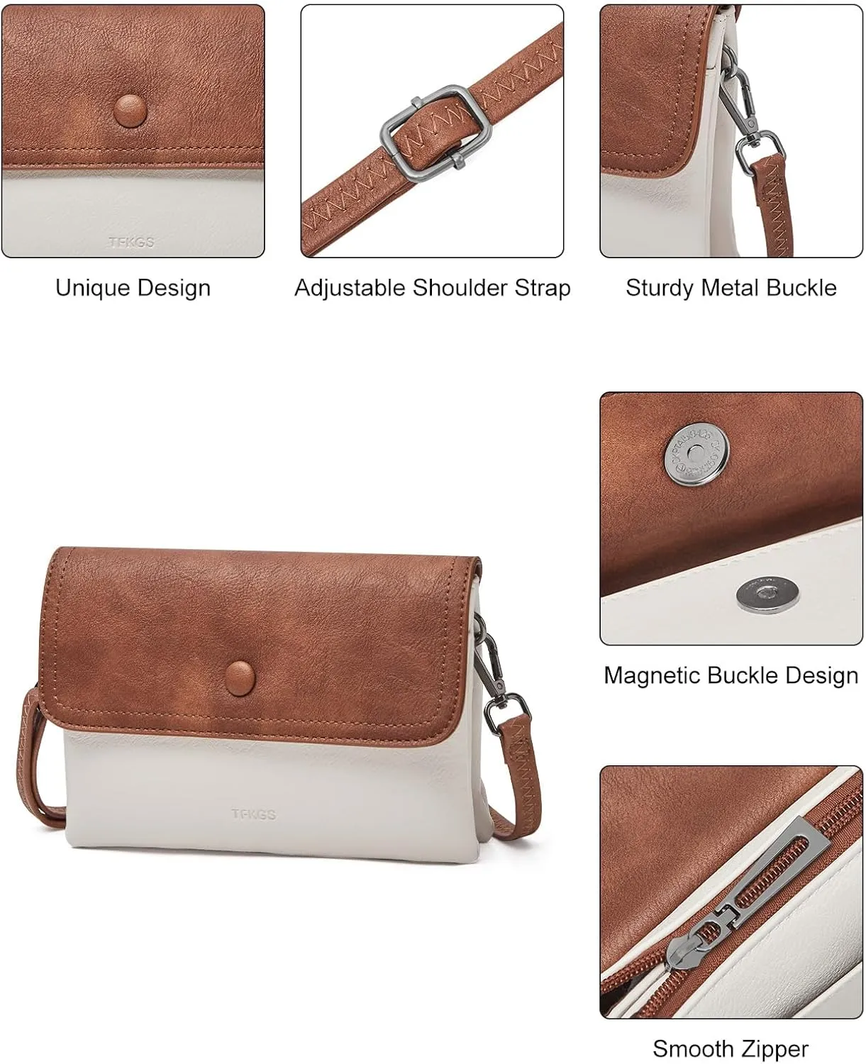 Small Crossbody Bags for women,Soft Leather Cell Phone Purse Lightweight,Little Crossbody Purses Women Trendy with Card slots