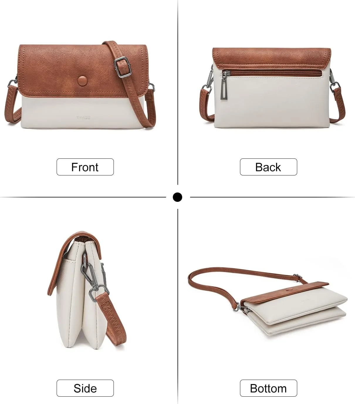 Small Crossbody Bags for women,Soft Leather Cell Phone Purse Lightweight,Little Crossbody Purses Women Trendy with Card slots