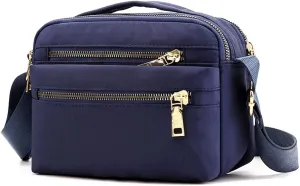 Small Crossbody Purses for Women Multi Pocket Casual Crossbody Bag Cellphone Wallet Purse Shoulder Bag