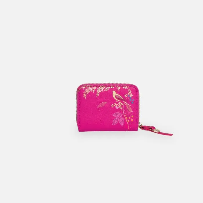 SMALL ZIP PURSE - PINK CHELSEA