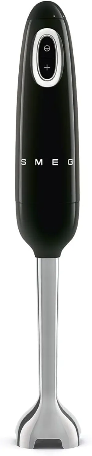 SMEG Handheld Immersion Blender 5 Speeds with Turbo Boost Stainless Steel Blades Nonslip Ergonomic Handle