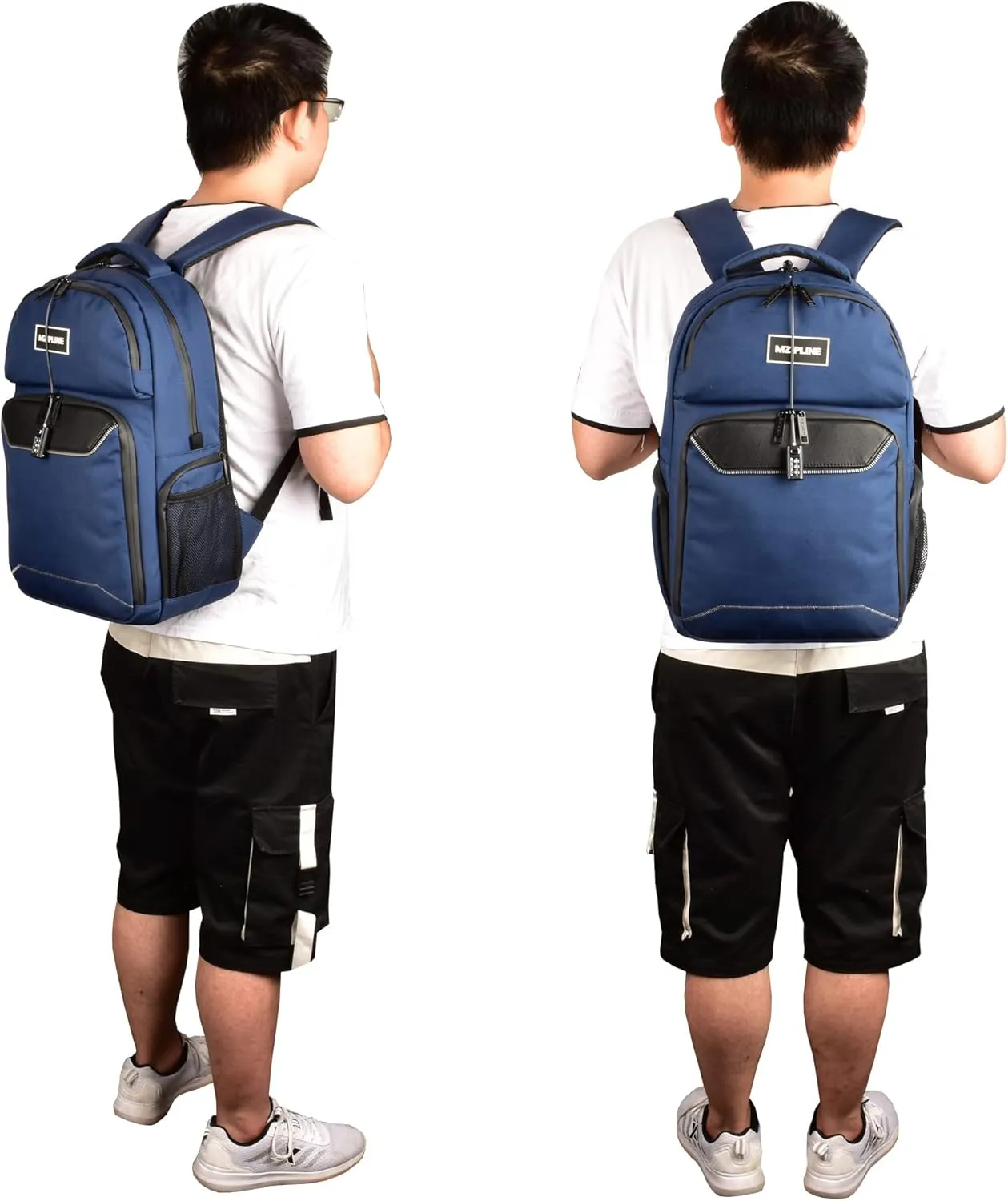 Smell Proof Travel Backpack Bag Anti-Theft Business Laptop Backpack with Lock,Large Daypack Travel bags for College Men & Women