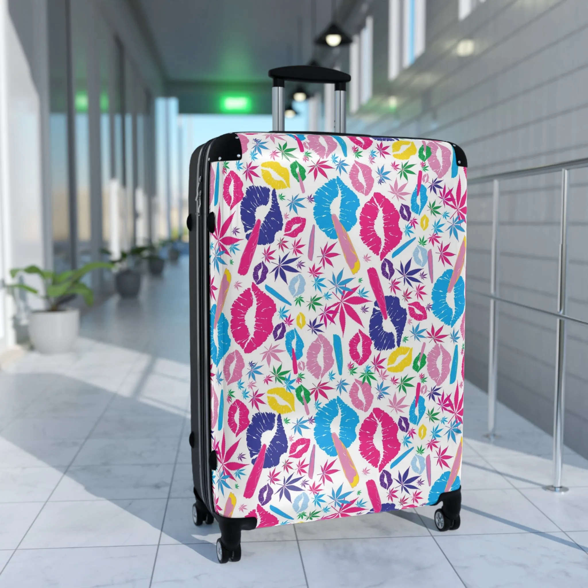 Smoke Queen White Widow Suitcase