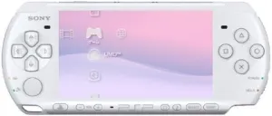 Sony PSP Slim and Lite 3000 Series Handheld Gaming Console with 2 Batteries (White)(Renewed)