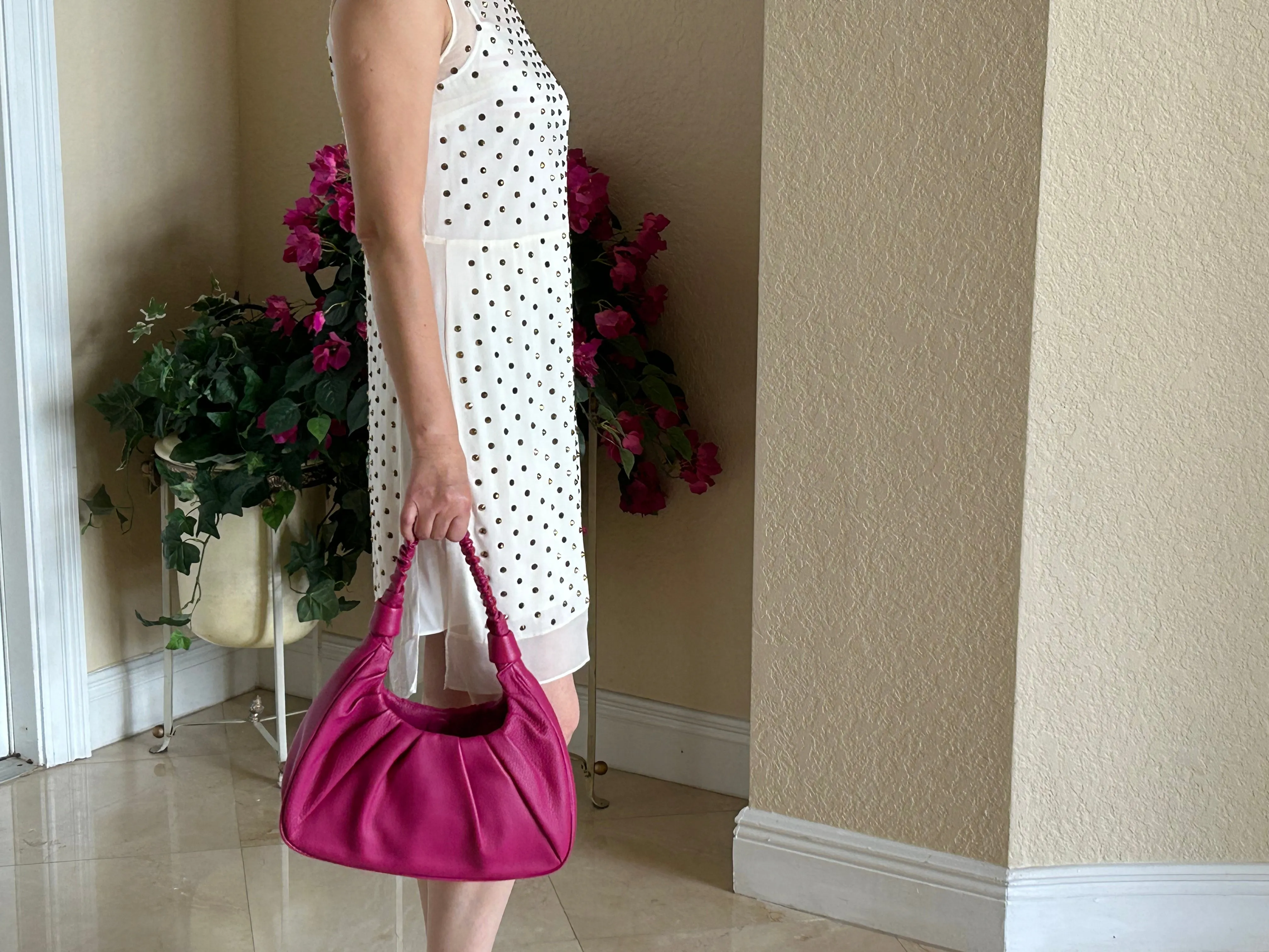 Sophia Leather Hobo