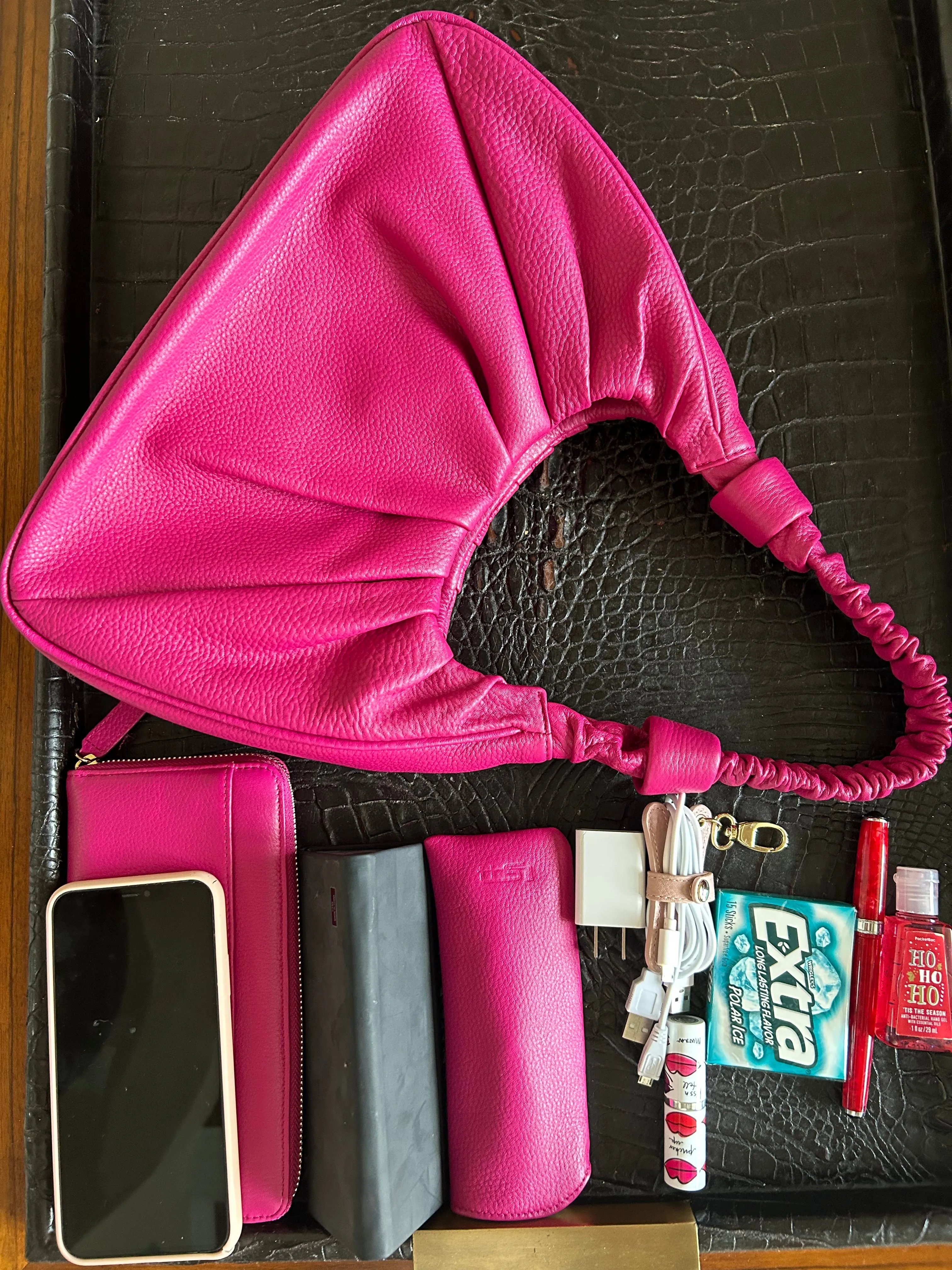 Sophia Leather Hobo