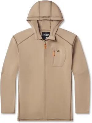 Southern Marsh Tidal Performance Stretch Zip Hoodie