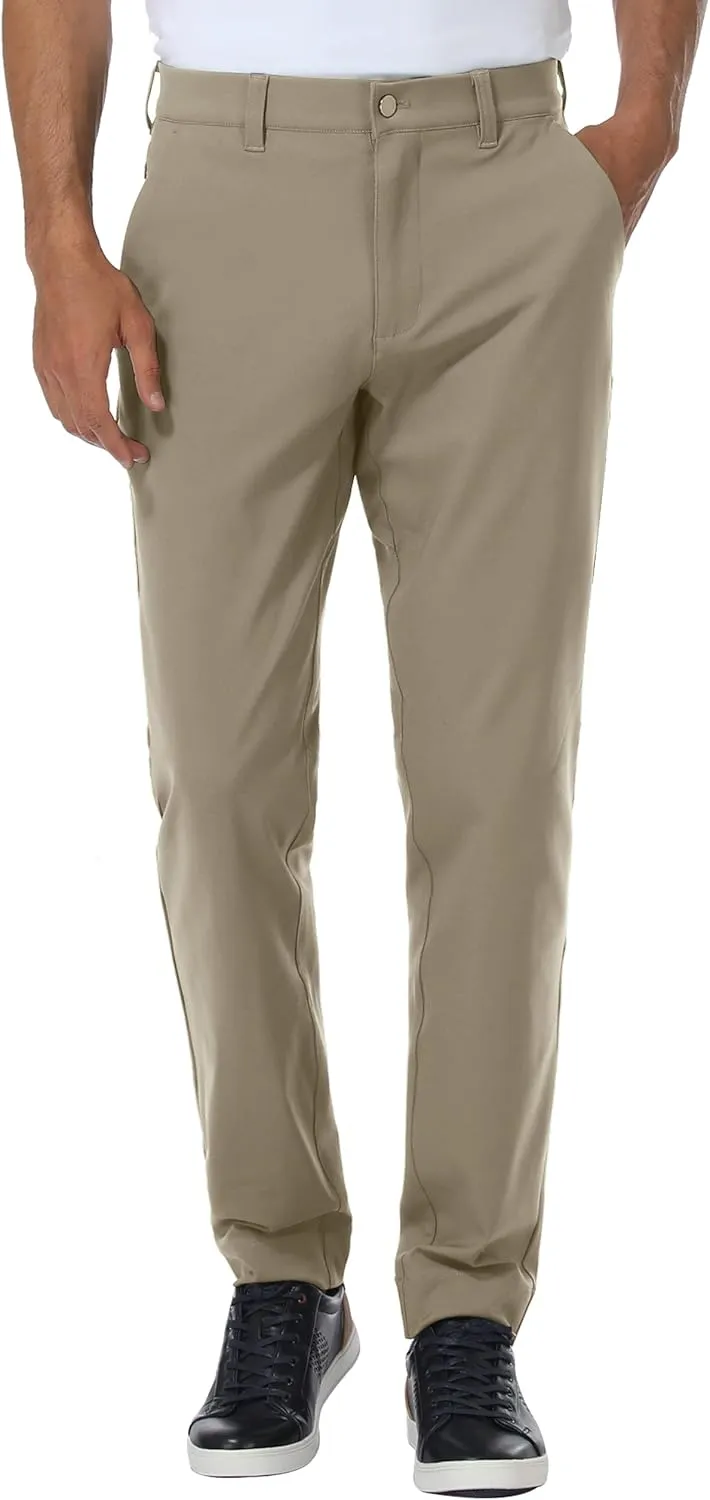 SPECIALMAGIC Golf Pants Men Stretch Dress Lightweight Business Casual Waterproof Hiking Quick Drying Work Pants