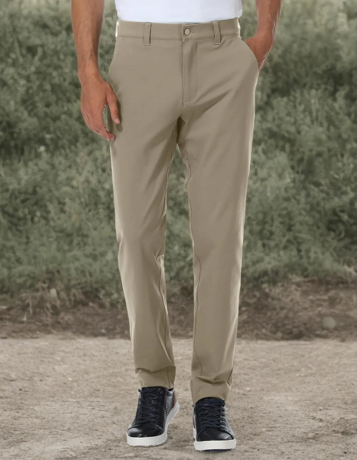 SPECIALMAGIC Golf Pants Men Stretch Dress Lightweight Business Casual Waterproof Hiking Quick Drying Work Pants