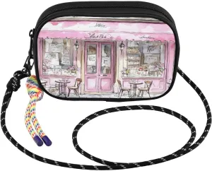 Streetscape Table Chair Small Crossbody Bags for Women Cell Phone Purses Shoulder Bag Handbag with Adjustable Strap