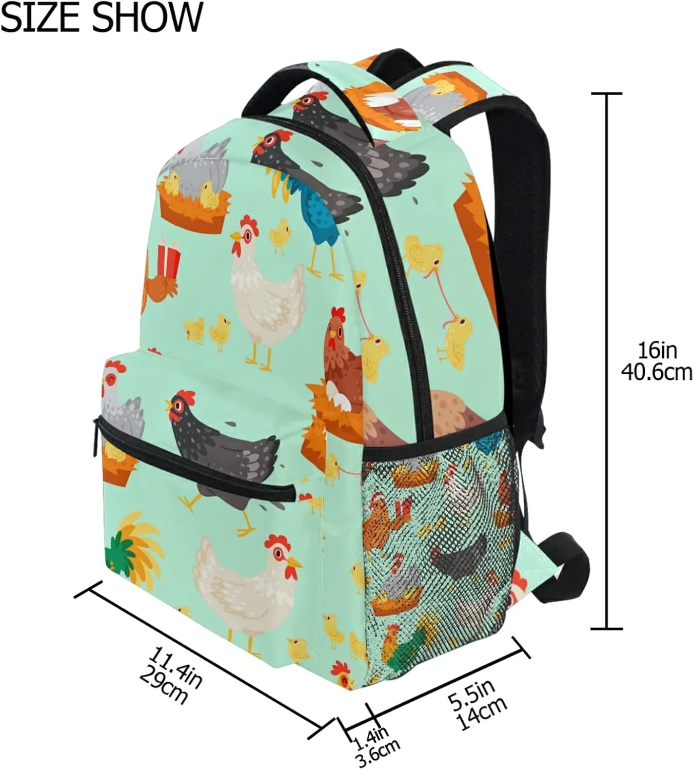 SUABO School Backpack Laptop Tablet Backpack Travel Bag for College Students Teens