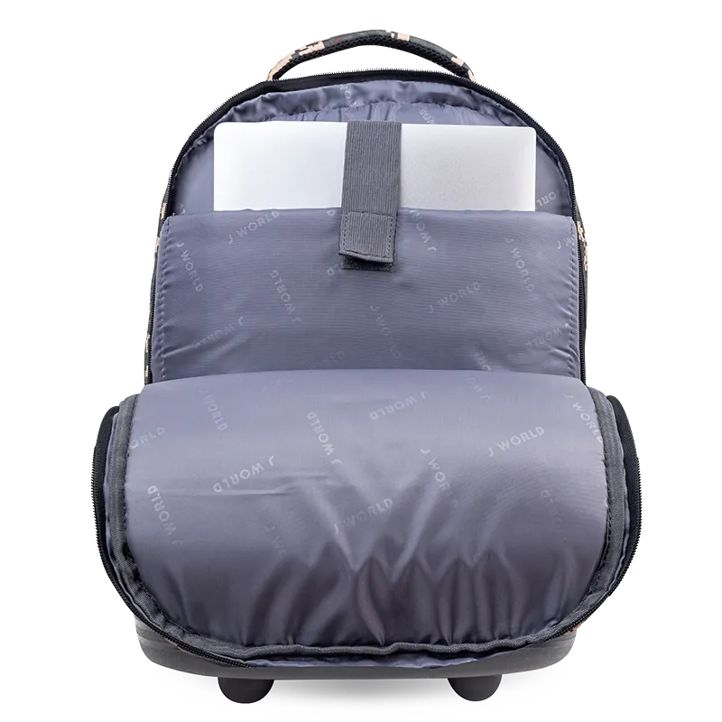 Sundance Laptop Rolling Backpack (20 Inch) in Green Camo