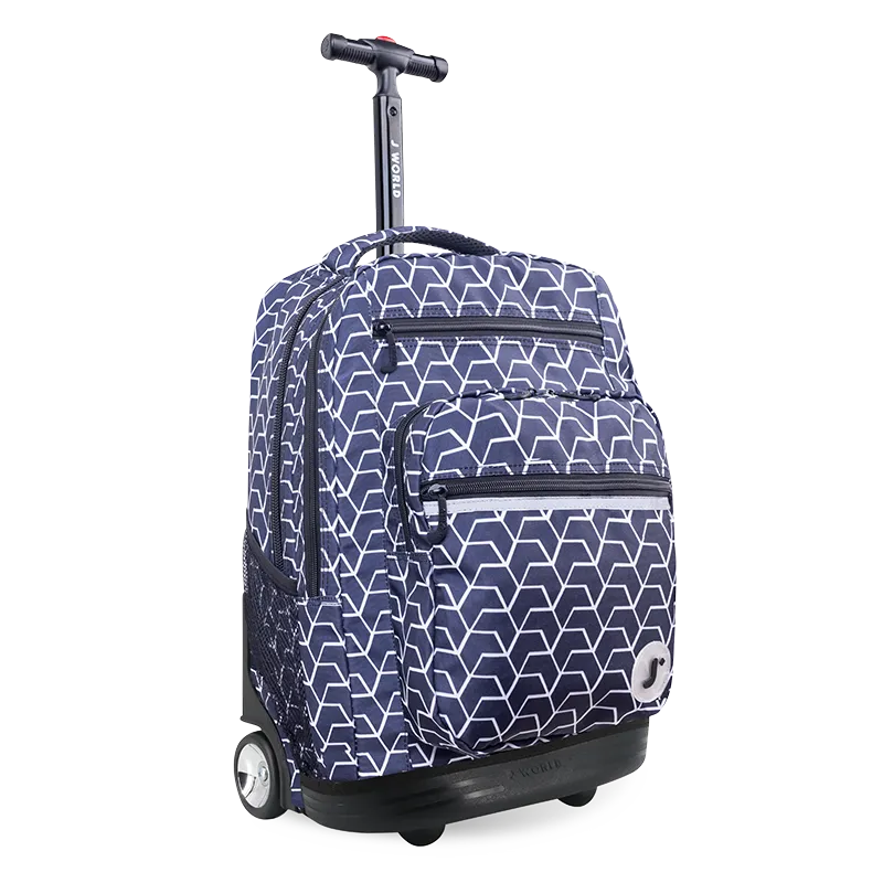Sundance Laptop Rolling Backpack (20 Inch) in Line