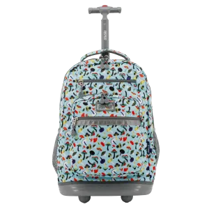 Sundance Laptop Rolling Backpack (20 Inch) in Skyshroom - Final Sale