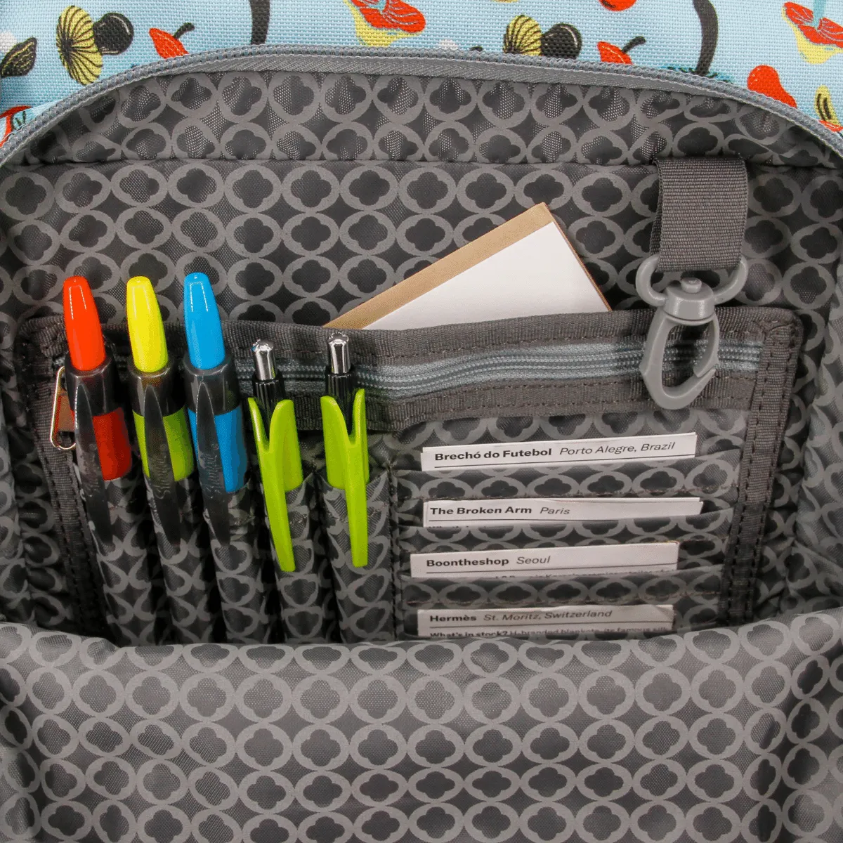 Sundance Laptop Rolling Backpack (20 Inch) in Skyshroom - Final Sale