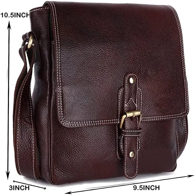 SUNLEXA Real Leather Crossbody Bags for Women, Travel Purse Crossover, Long Over the Shoulder Sling Womens Purses
