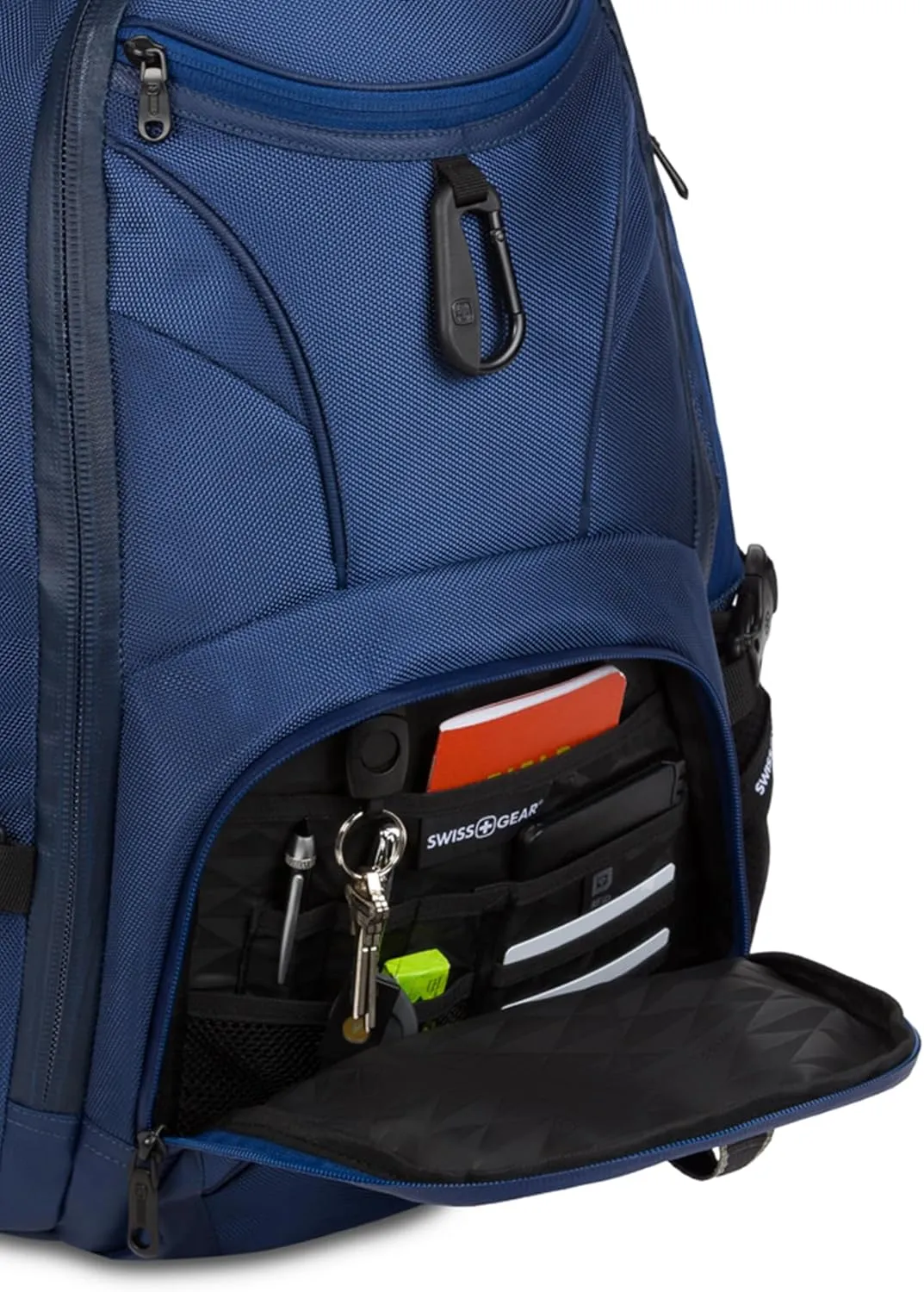 SwissGear 1900 Scansmart TSA 17 Laptop Backpack, Navy Ballistic, 19-Inch